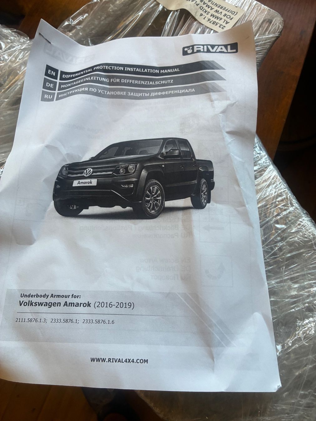 VW Tutti i ricambio: VW Amarok Rival Differenzialschutz 6mm Alu Extra Heavy Duty – Nuovo e nell'imballaggio originale da Zollbrück venduto da outlet16 2