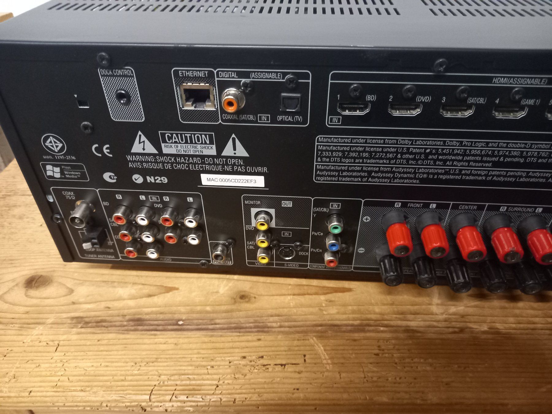 Denon Ricevitori: Denon AVR-1912  Receiver – Usato da Prez-vers-Siviriez venduto da Monija70 9