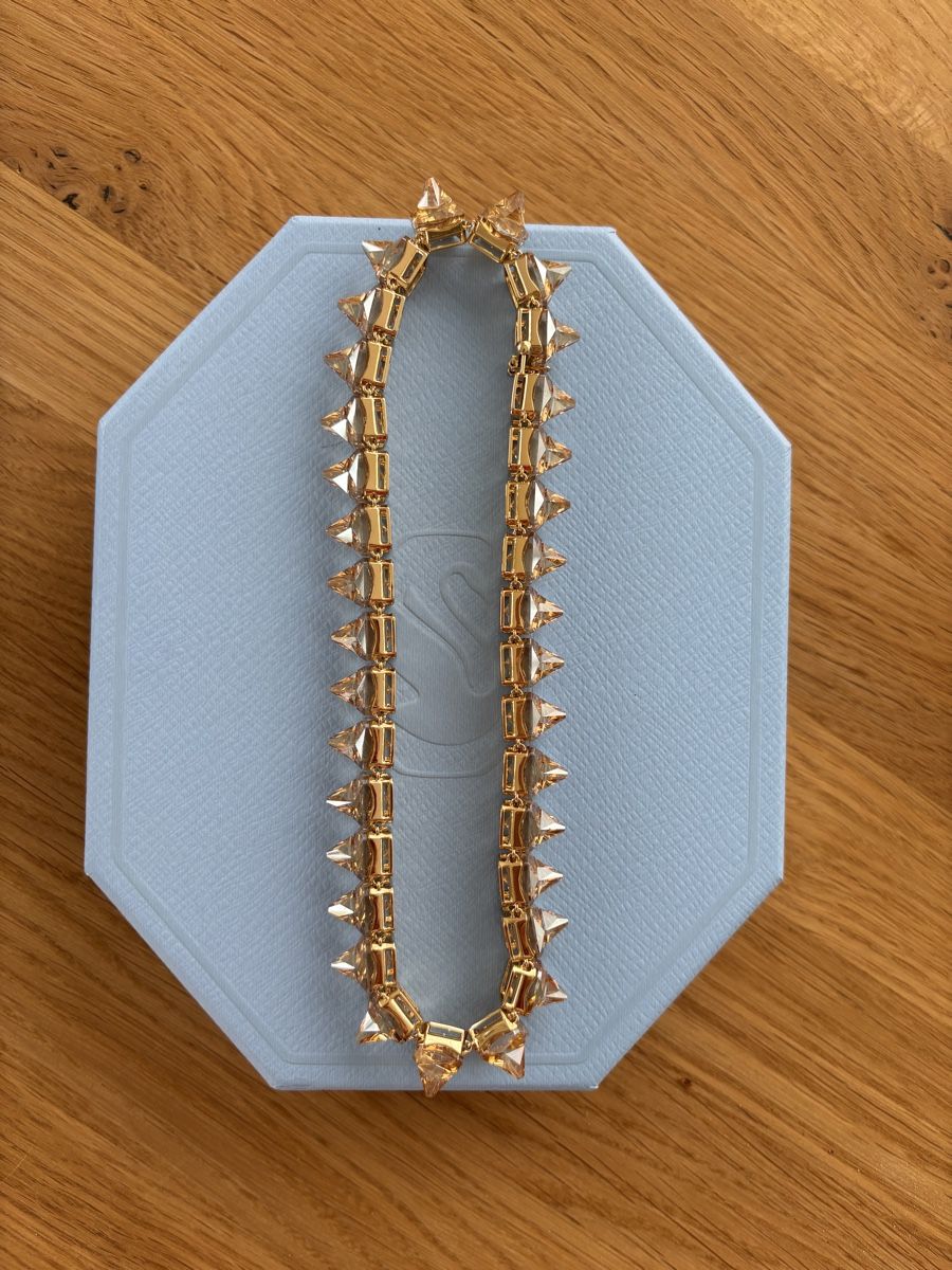 Swarovski Catenine: Atemberaubende Statementkette von Swarovski – Nuovo (secondo la descrizione) da Richterswil venduto da nicolela 1