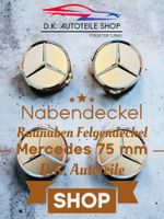 Mercedes Nabendeckel Radnaben 75 mm Nabenkappen Felgendeckel