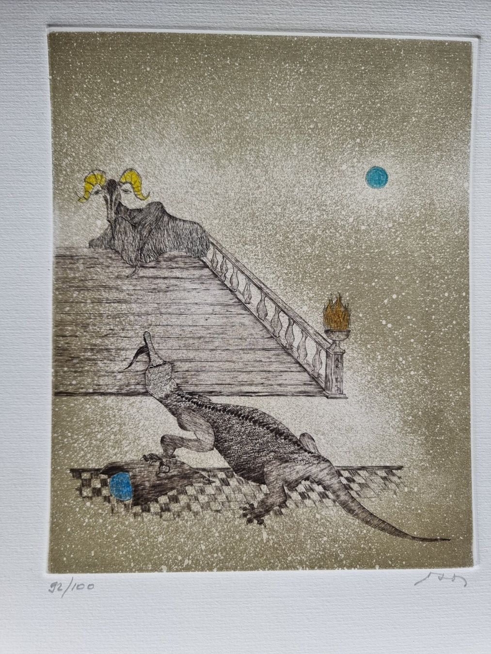 Grafica & Litografie: OSSI CZINNER RADIERUNG  SIGNIERT NUMMERIERT – Usato da Gersau venduto da kunst-online
