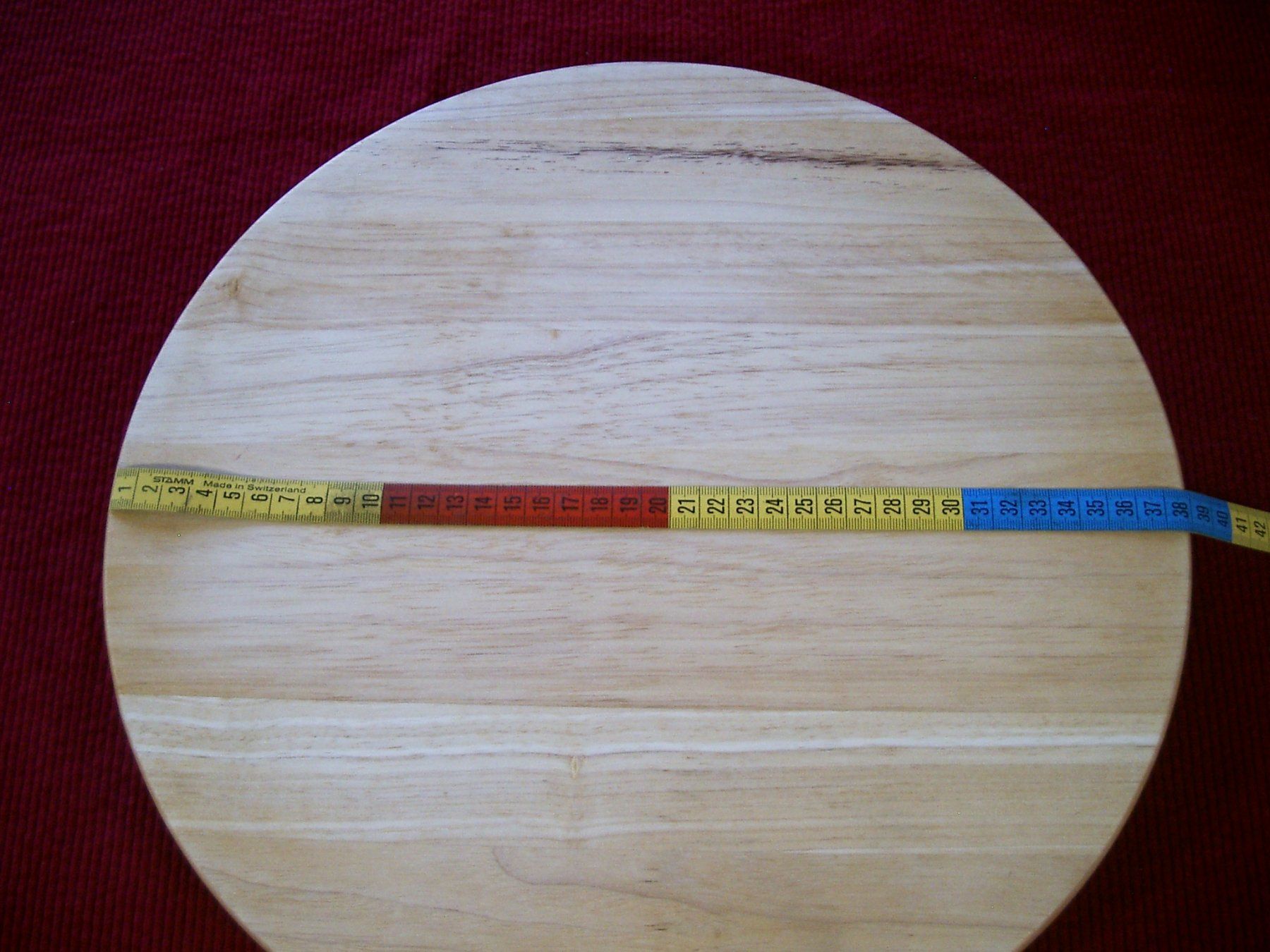 Servierplatten: Drehbare Servierplatte aus Holz 38cm – Gebraucht aus Laupen ZH von tonisculati 2
