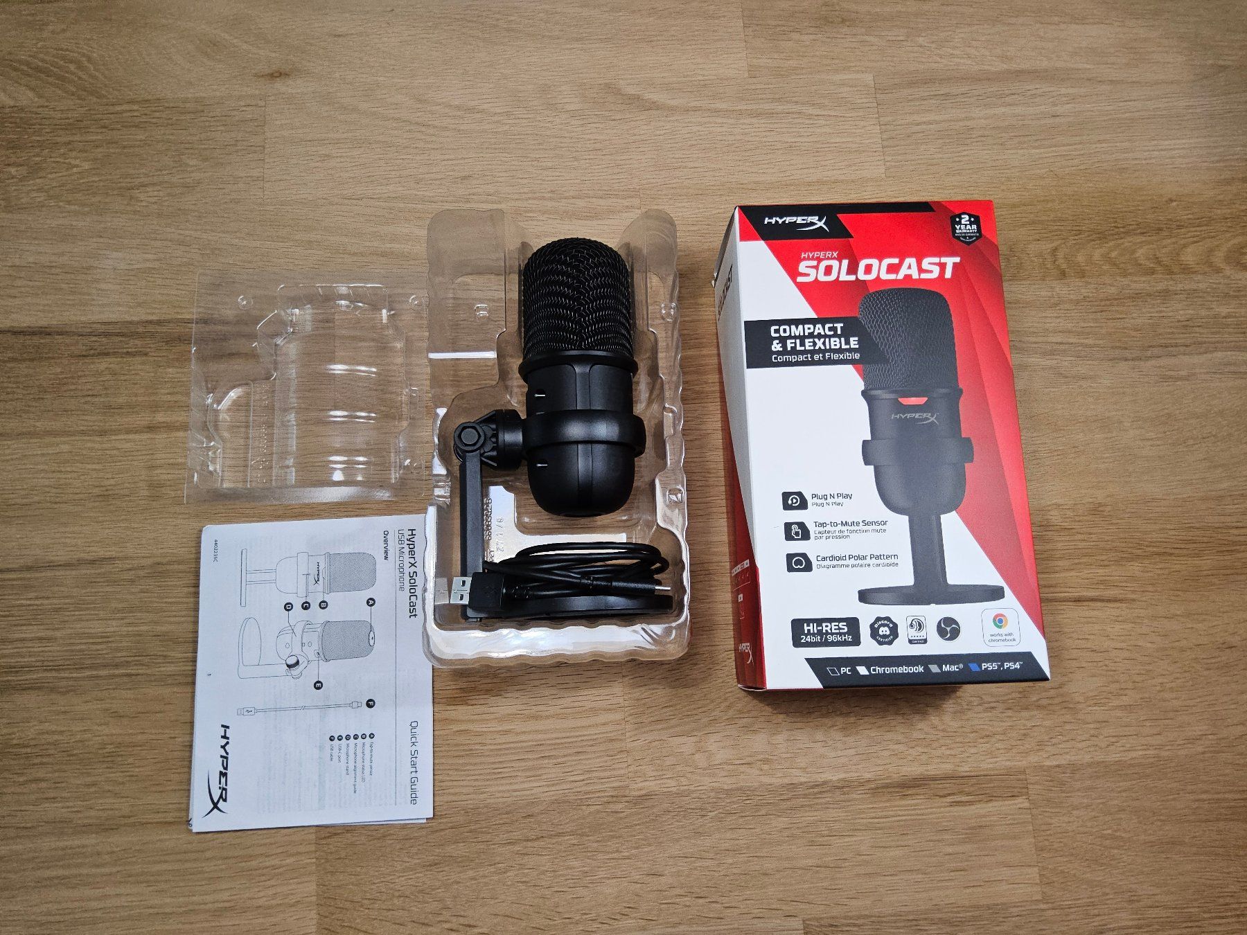 Hyperx Microfoni: HyperX SoloCast Mikrofon – Usato da Rotkreuz venduto da vabu33