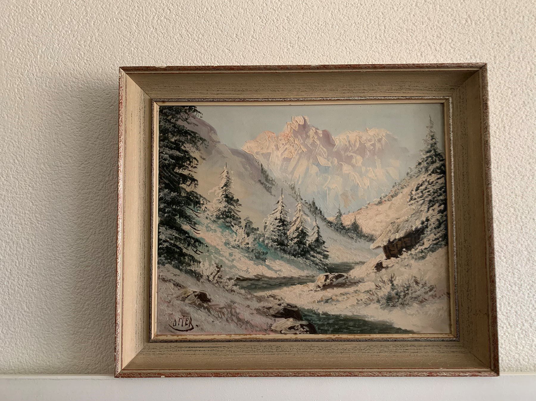 Gemälde: Max Otter (1912-1983) Original Gemälde – Gebraucht aus Biel/Bienne von Katja01112 1