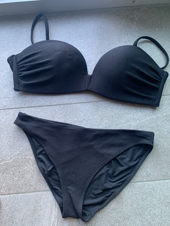Bikini H&M schwarz Grösse 75D /40
