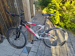 Mountainbike Wheeler vollgefedert defekt