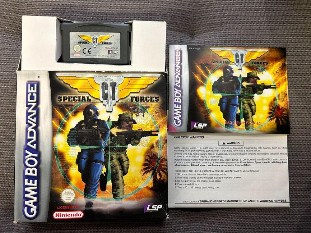 Ct Special Forces Game Boy Advance Gebraucht In Giubiasco F R