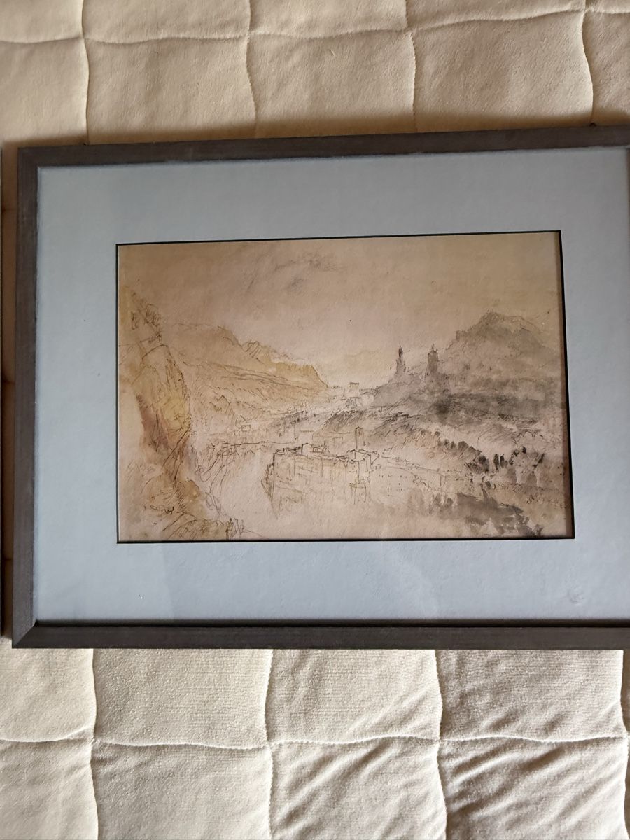 Foto & Immagini: 3er Set Kunstdrucke Baden Aargau wiliam Turner, gerahmt – Usato da Altdorf UR venduto da Pedrob3 2