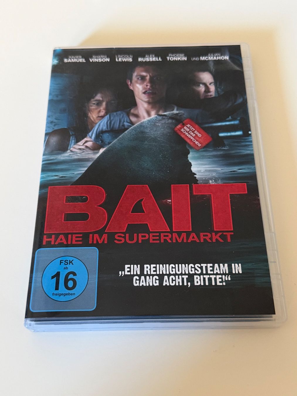Tutti i DVDs: Bait - Haie im Supermarkt. DVD – Usato da Altstätten SG venduto da sheamus