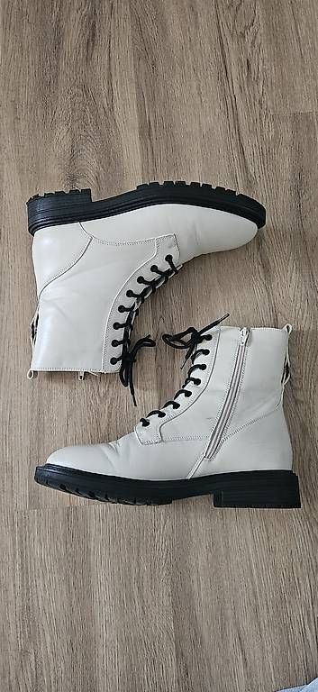 Scarpe da donna: Schnürstiefel Weiss Creme 41 – Nuovo e nell'imballaggio originale da Zürich venduto da Giada_B 3
