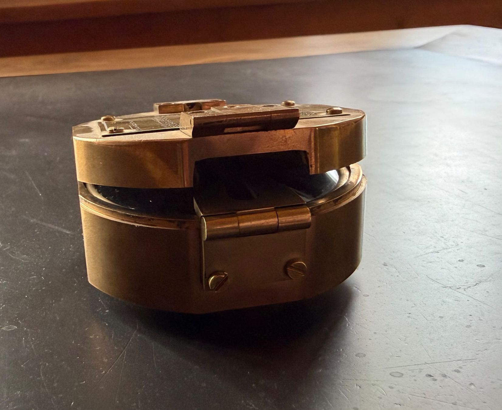 Sonstige antike Technik & Geräte: Stanley London Messing-Kompass mit Klinometer – Gebraucht aus Winterthur von pie_p66f 1