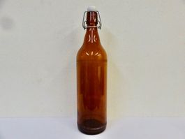 Bierflasche BIER FLASCHE GLASHÜTTE BÜLACH 1970? GEEICHT 1969