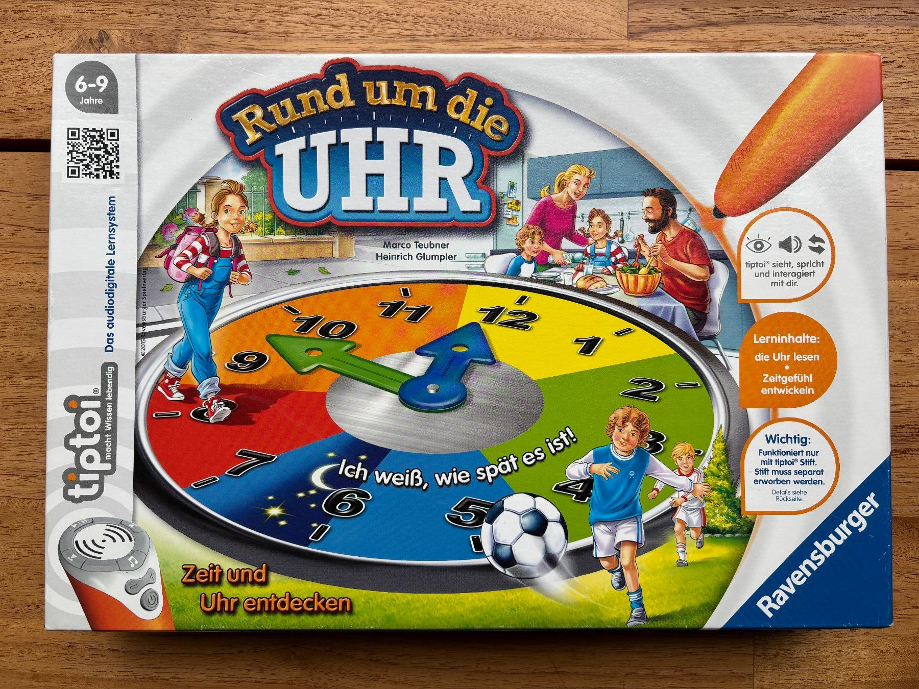 Ravensburger Spiele: Tiptoi: Spiel "Rund um die Uhr" – Gebraucht aus Aesch BL von Pelikan