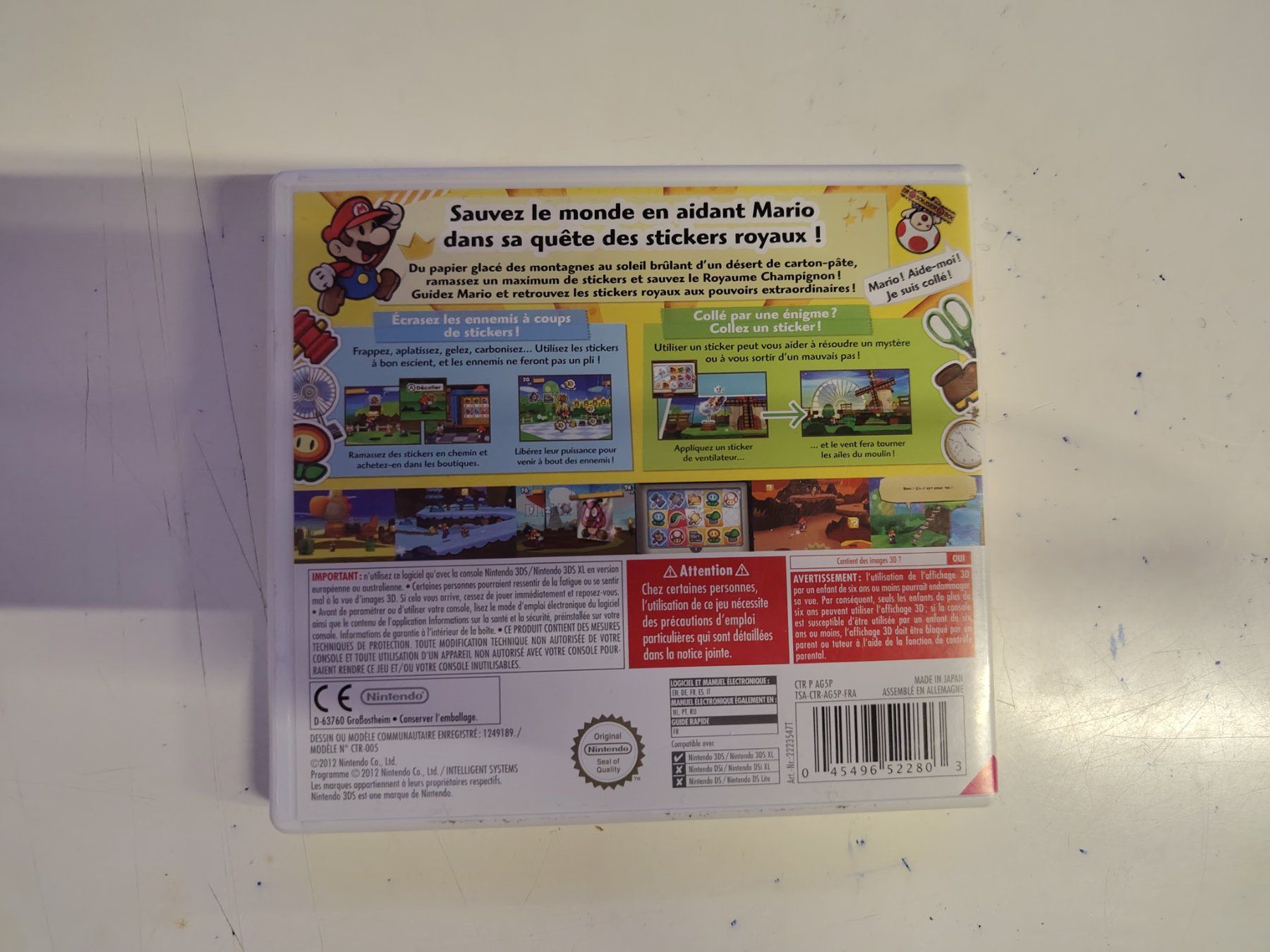 Nintendo Giochi: Jeu 3DS - Paper Mario Sticker Star – Usato da Saxon venduto da dan_drn5 1
