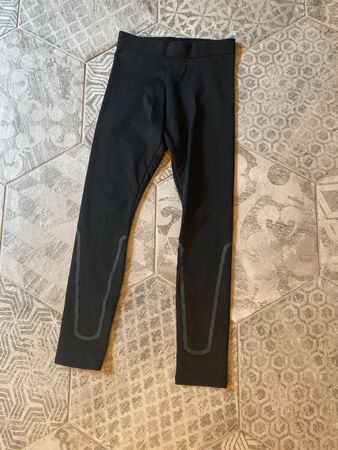 Schwarze Sport Leggings, Grösse 140/150