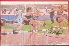 Michelle Müller Autogramm signiert Magazinbild 15x23cm