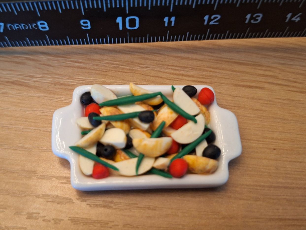 Case e mobili per bambole: Handmade Provencale Wedges – Nuovo (secondo la descrizione) da Zürich venduto da HandmadeTinyFood 4