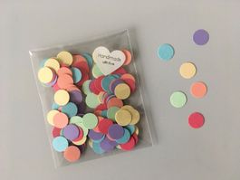 Konfetti rund Deko - 180 Stück