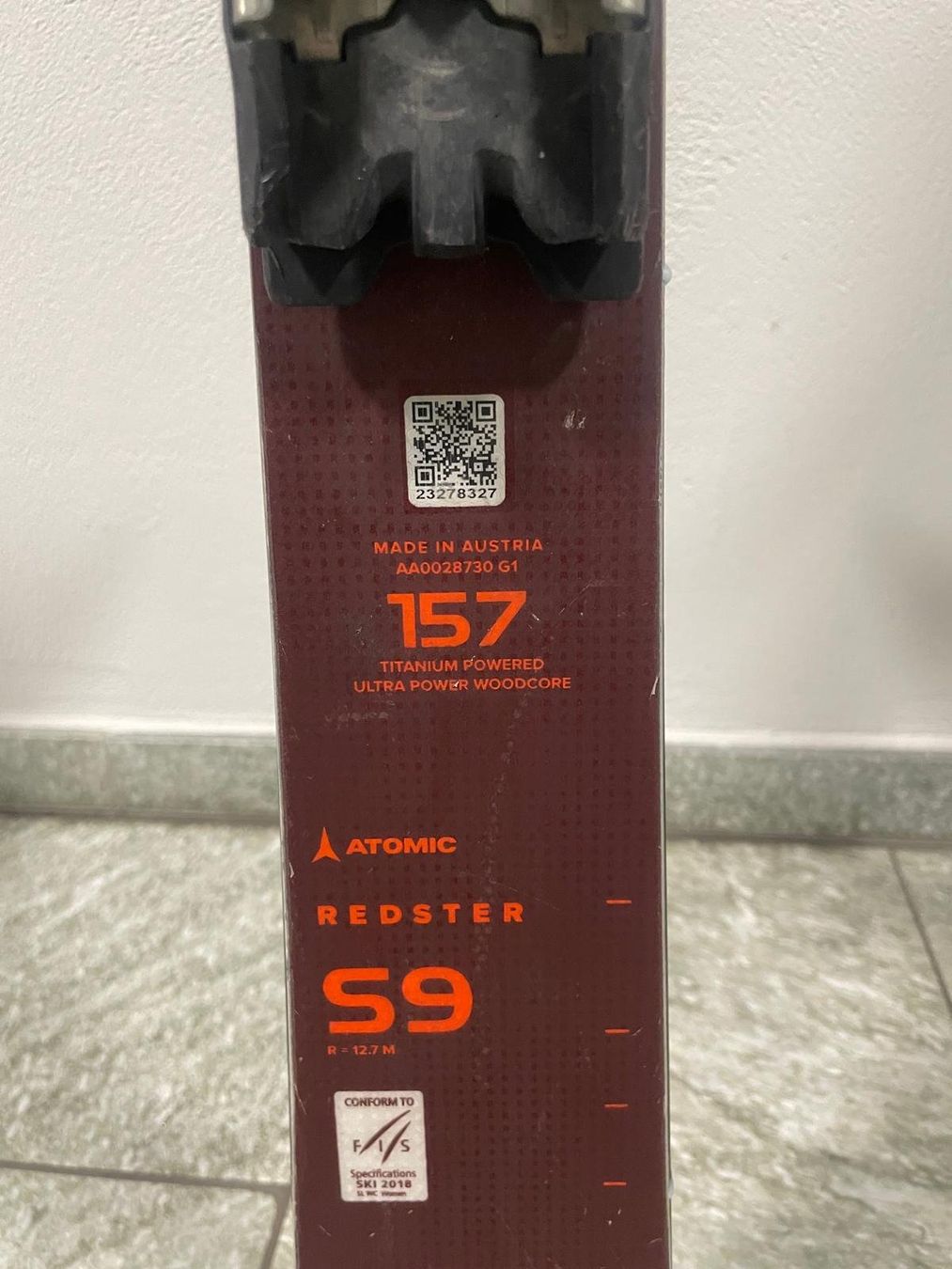Atomic Sci: Atomic SL Ski Redster S9, 157cm – Usato da Präz venduto da Dani680 4