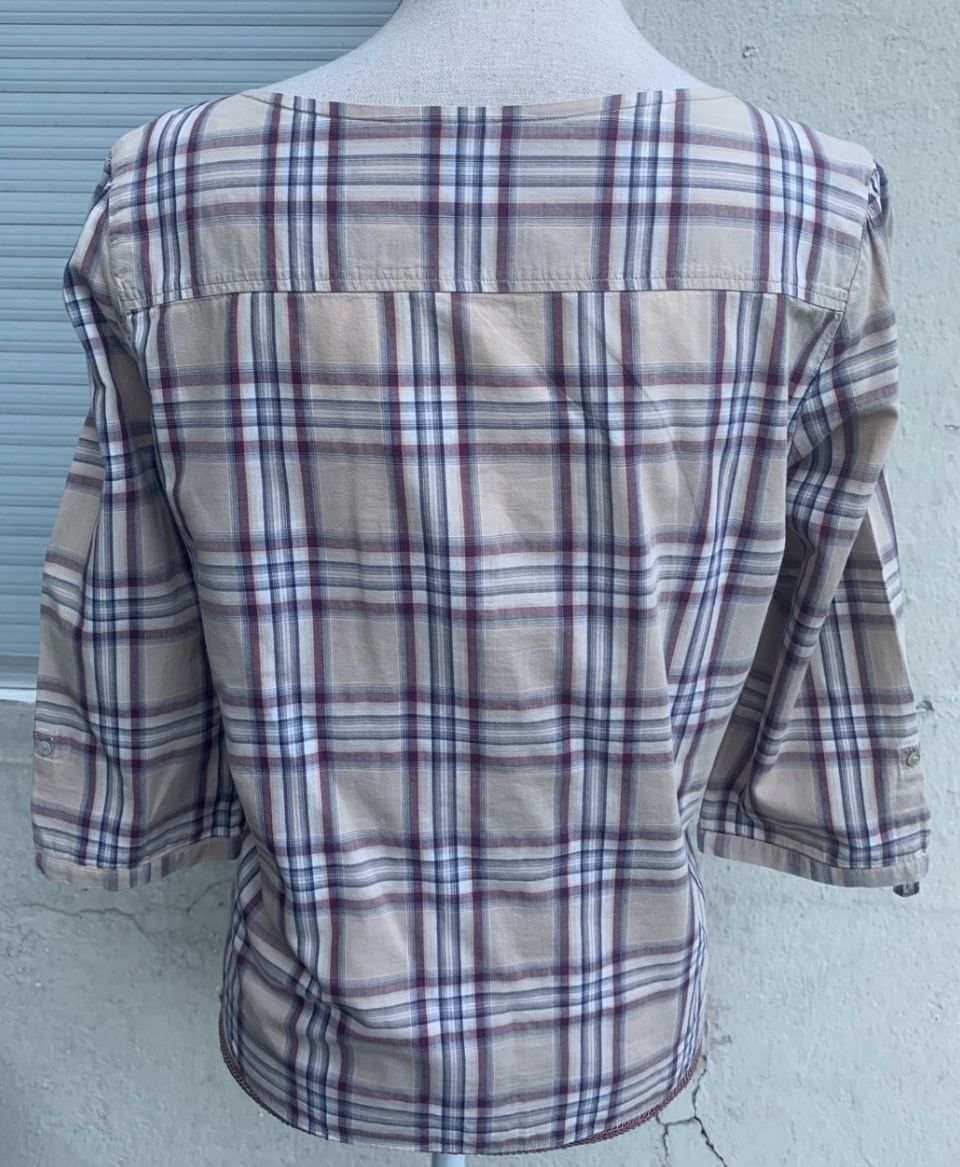 Camicette: Superbe blouse fine 100%coton bio EKYOG plis devant t.38 – Nuovo (secondo la descrizione) da Martigny venduto da only__you 4