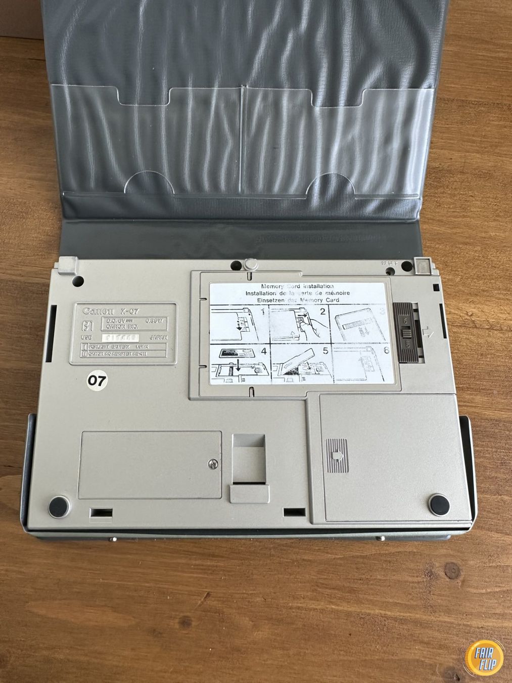 PCs: Canon X-07 Handheld Computer OVP – D'occasion à Luzern par fairflip 2