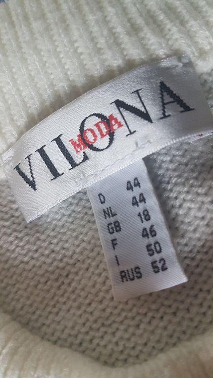Pull grandeur 44 marque Moda Vilona (Gebraucht) in Villiers für
