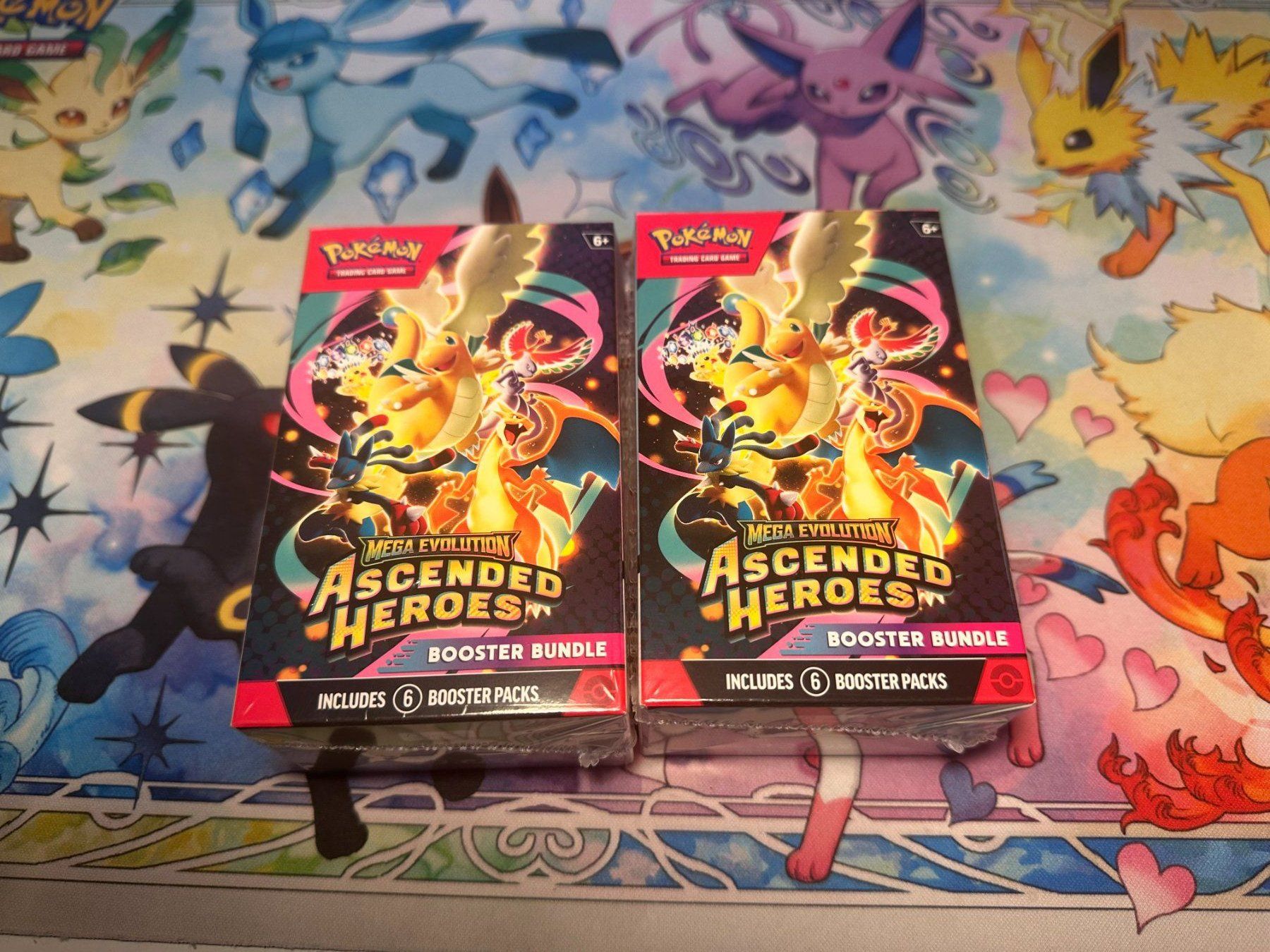 Spielzeuge: Ascended Heroes Booster Bundles 2X – Neu und originalverpackt aus Greifensee von Nyimon
