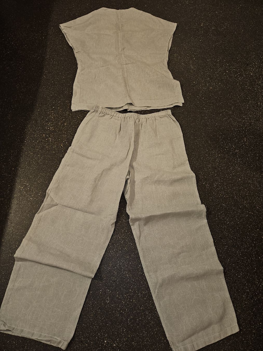 Lots de vêtements: Leinen Set Damen Gr 3 / Gr 40 clemente hell mint gemustert – Neuf (Voir description) à Anwil par tamoos 2