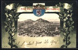 Grusskarten-AK Bad Nauheim, Totalansicht