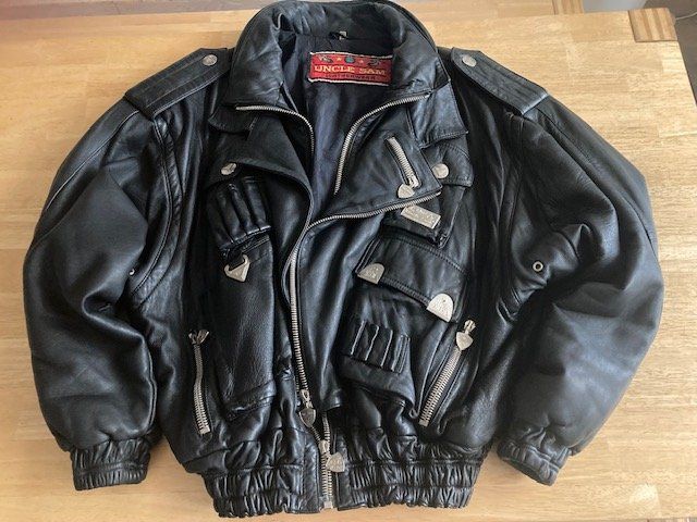 Jacken: Uncle Sam "The Terminator" Biker Jacket ! XL – Gebraucht aus Affoltern am Albis von premiumparts