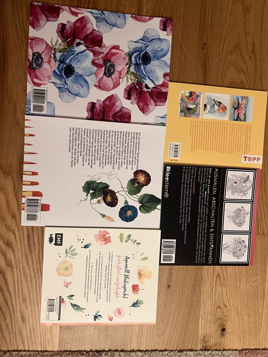 Libri: Aquarell Bücher alle neu – Nuovo (secondo la descrizione) da Volketswil venduto da JulBar2014 1