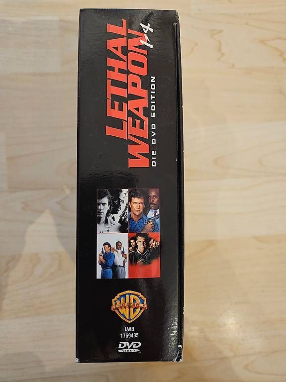 Alle DVDs: LETHAN WEAPON 1-4 – Gebraucht aus Tägerig von Abendstern75 1