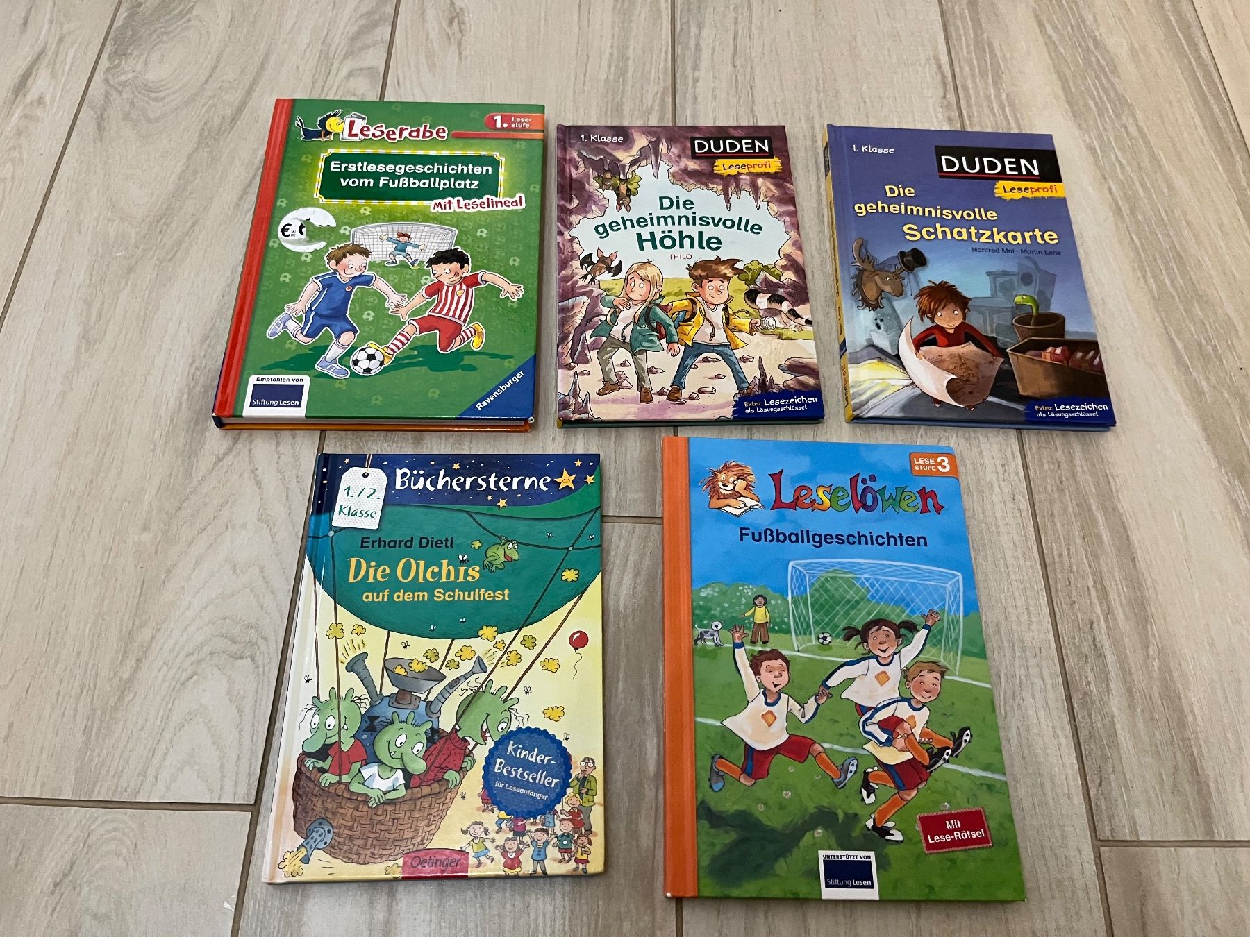 Libri: 5 verschiedene Erstlesebücher – Usato da Aeugst am Albis venduto da familie.schank