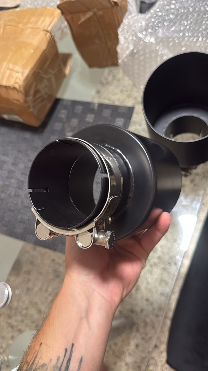 Échappements: Endrohre universal 114mm – Neuf avec emballage d'origine à Bellinzona par Peet94 1