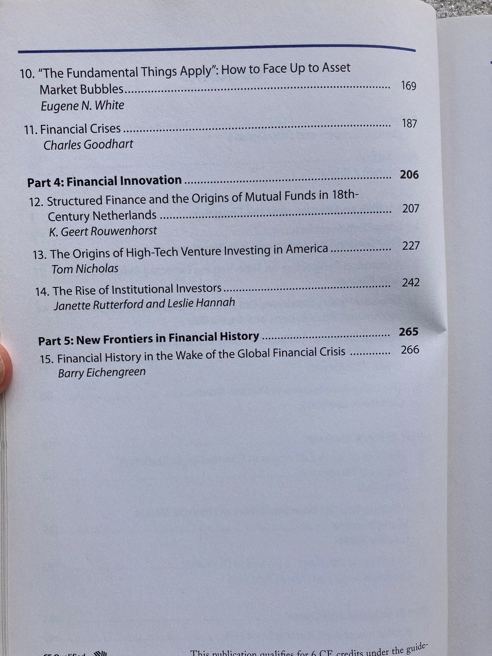 Libri: Financial Market History – Usato da Weggis venduto da Serger 4