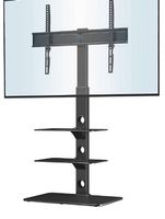 BONTEC TV-Ständer auf Fuß (30 bis 70 Zoll) bis 40 kg