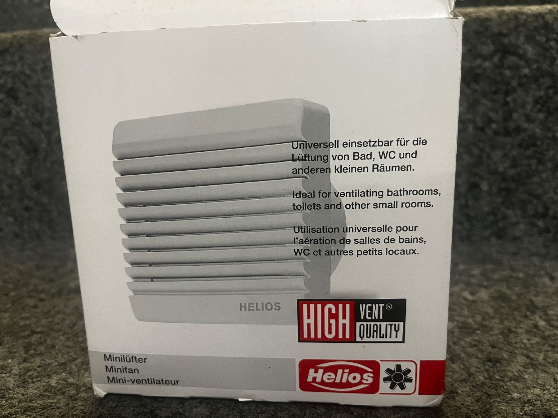 Helios Ventilatoren: Minilüfter Helios – Neu und originalverpackt aus Mühlethurnen von Kolly225