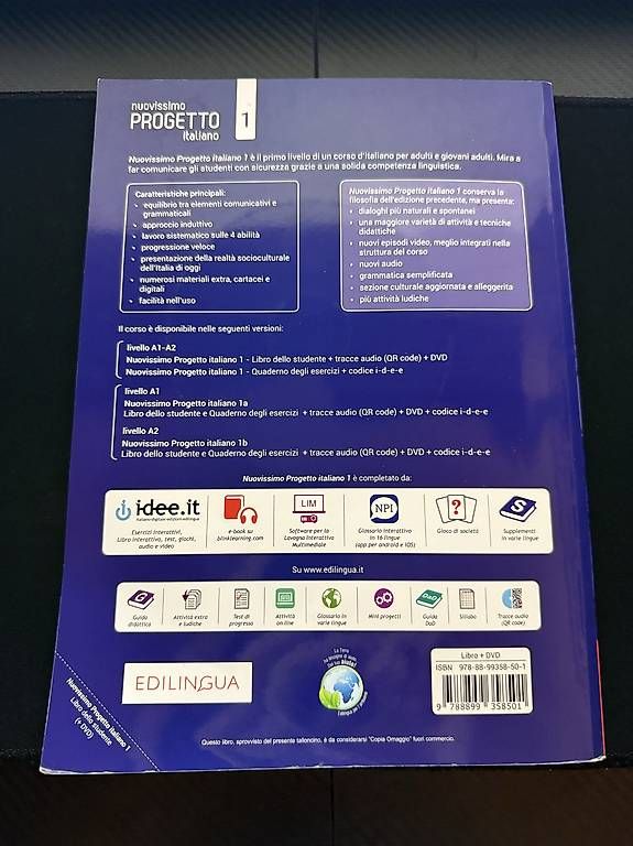 Libri: Nuovissimo Progetto Italiano – Usato da Chêne-Bourg venduto da Leandro22_ 1