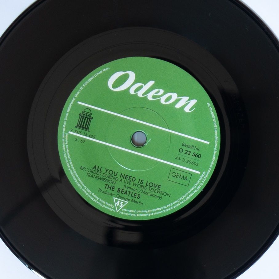Schallplatten: 7" BEATLES all you need is love – Neu (gemäss Beschreibung) aus Belp von Freeeme 2