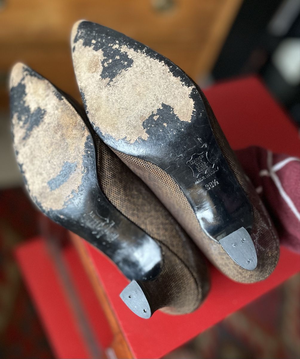 Saint Laurent Scarpe da donna: Vintage Yves Saint Laurent 38,5 – Usato da Fribourg venduto da Coolplan 5