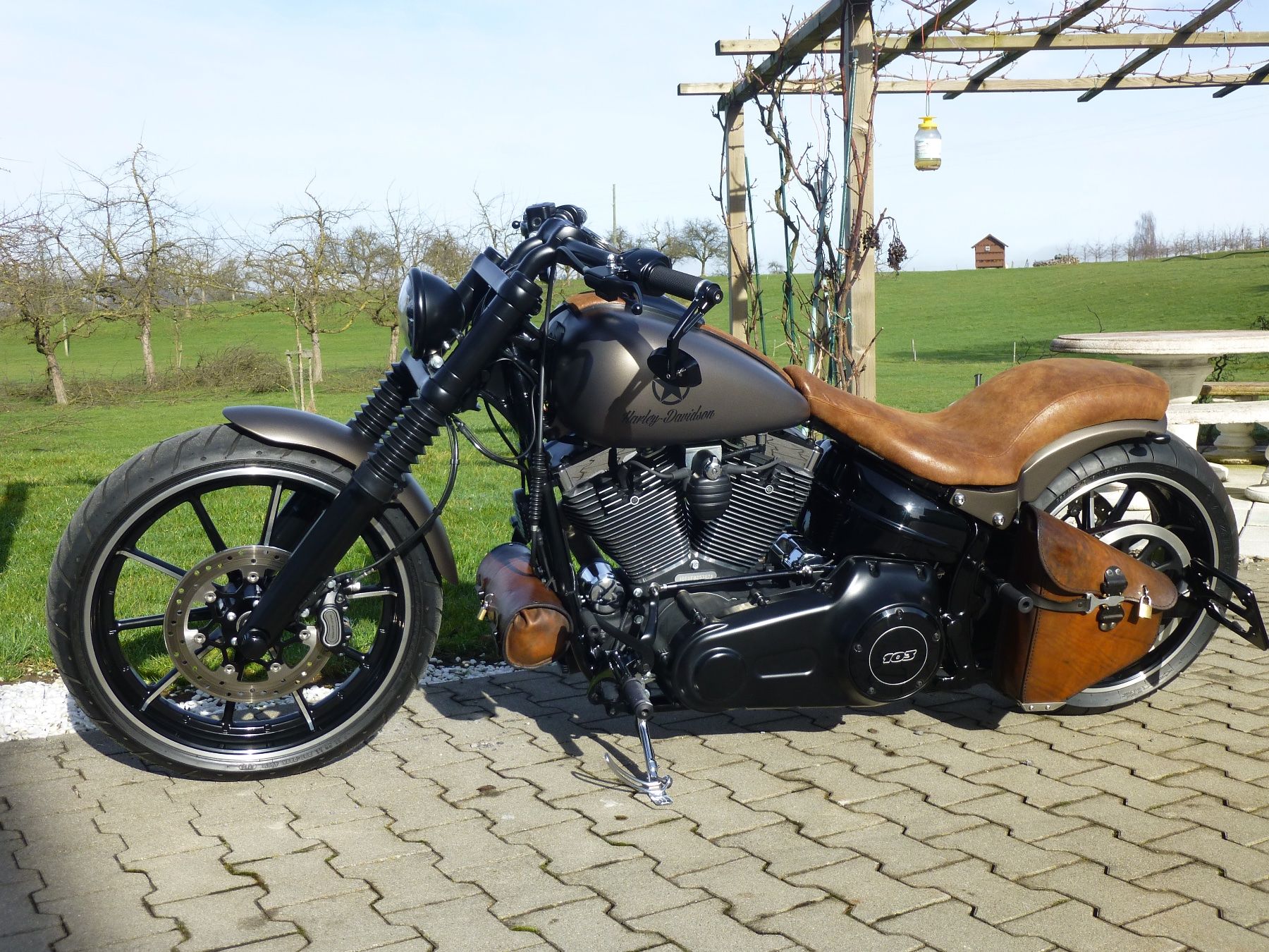 Harley-Davidson Chopper: HARLEY-DAVIDSON FXSB Breakout 103 ABS CUSTOMBIKE – Usato da Andwil SG venduto da ElmAki 5