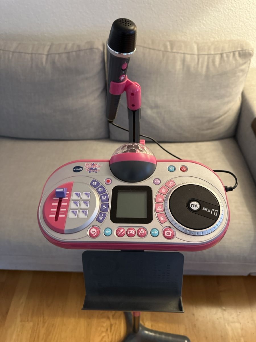 Vtech Giocattoli: VTech Kid Superstar DJ Studio Mikrofon – Usato da Zürich venduto da Anba15 1