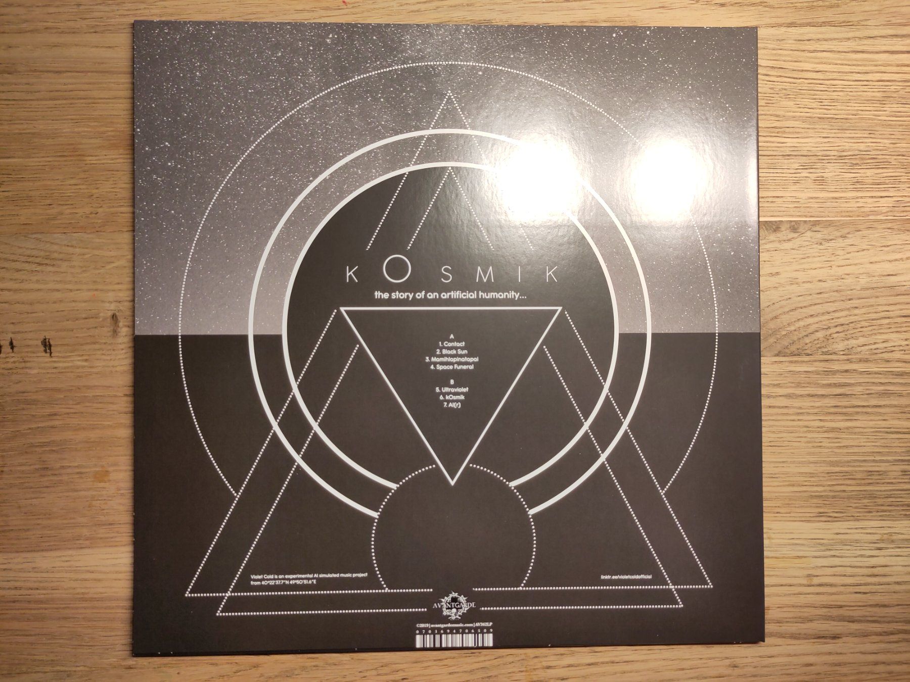 Dischi in vinile: Violet Cold – Kosmik – Usato da Wasterkingen venduto da Palu17 2