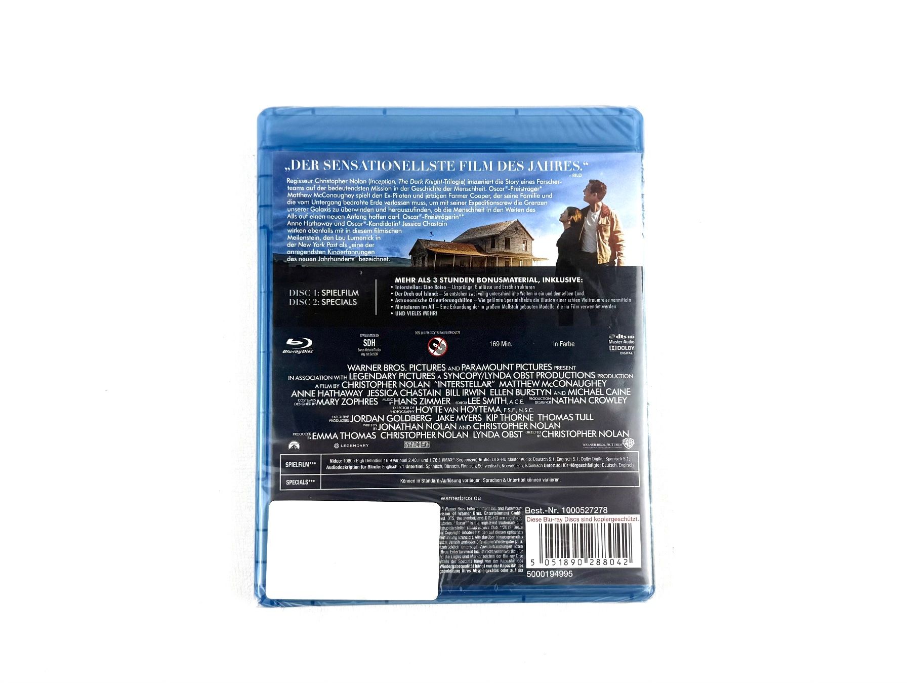 Tous les DVDs: Interstellar -Star Selection-Blu-ray-Neu & Originalverpackt – Neuf avec emballage d'origine à Lauwil par fab_dnf5 1