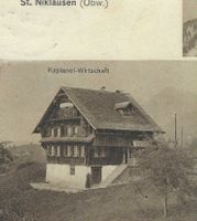 5.8.1920 St. Niklausen/104jährige AK in 2 Bilder/E Götz