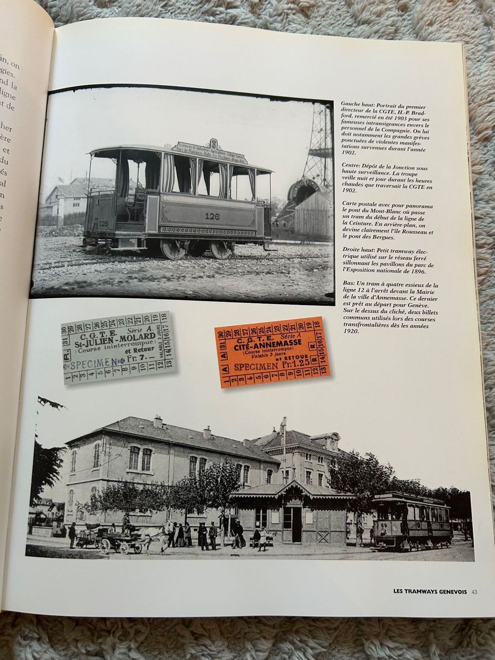 Libri: LES TRAMWAYS GENEVOIS – Usato da Genève venduto da zonzon9351 3