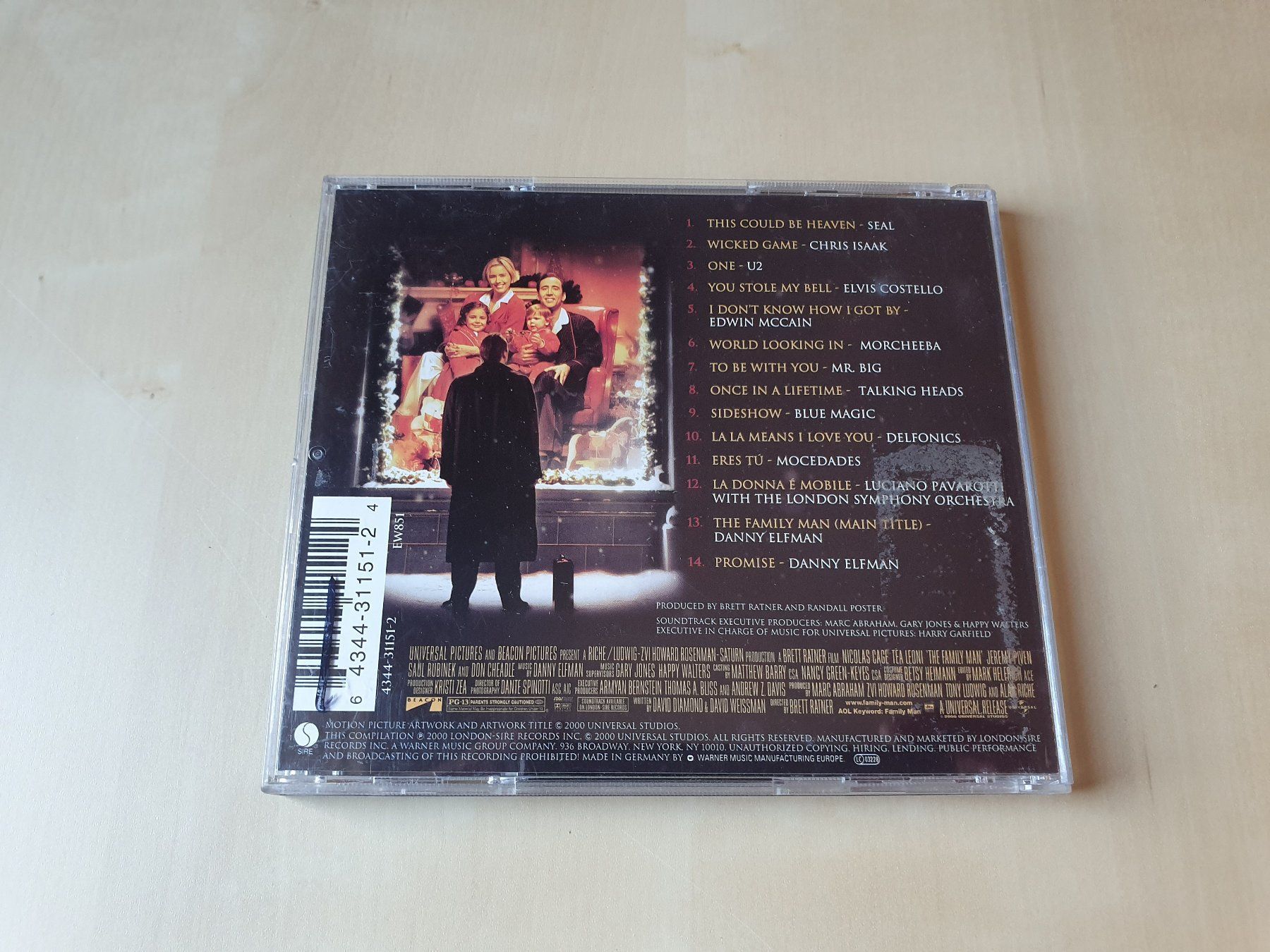 CD: The Family Man – Usato da Stansstad venduto da collectorsshop 1