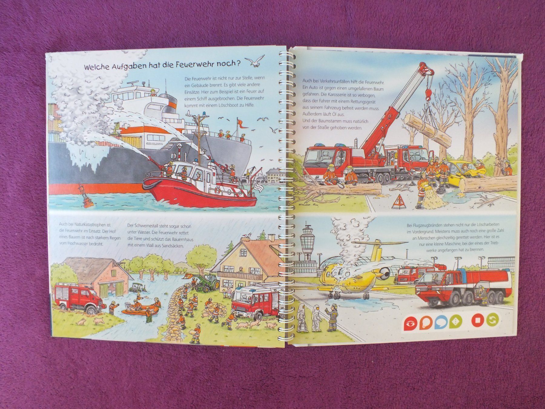 Libri: tiptoi Buch - Unterwegs mit der Feuerwehr – Usato da Müllheim Dorf venduto da Seeeule01 7