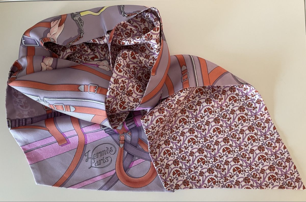Hermès Foulard & Sciarpe: Hermès Maxi-Twilly 100% Seide – Usato da Baar venduto da mugi5813 1
