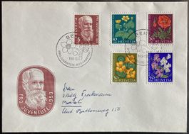 FDC Pro Juventute 1959 illustriert, SBK 25 Fr.
